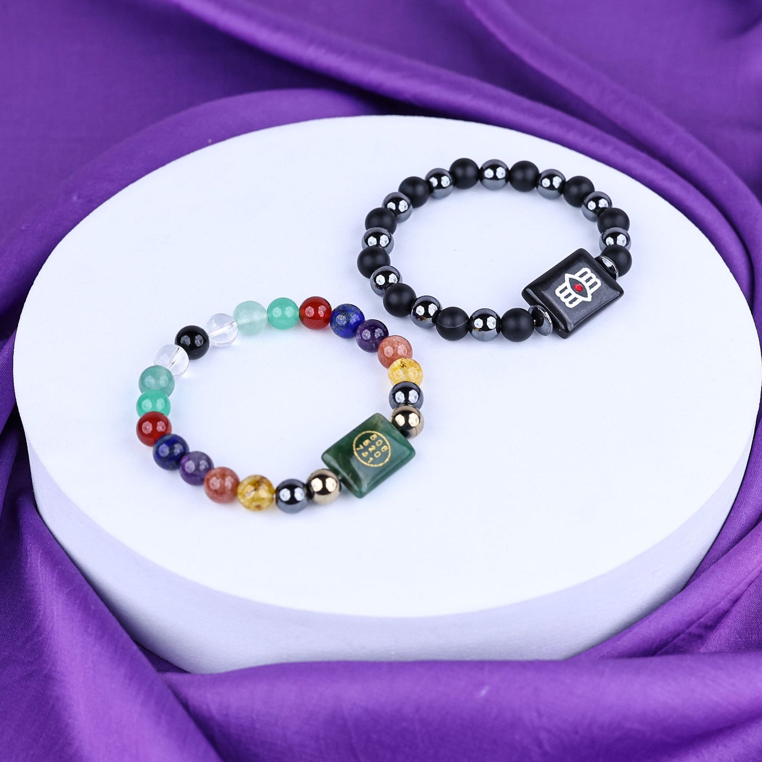 Business Success & Growth with Shiv Netra Bracelet Combo for Wealth & Protection