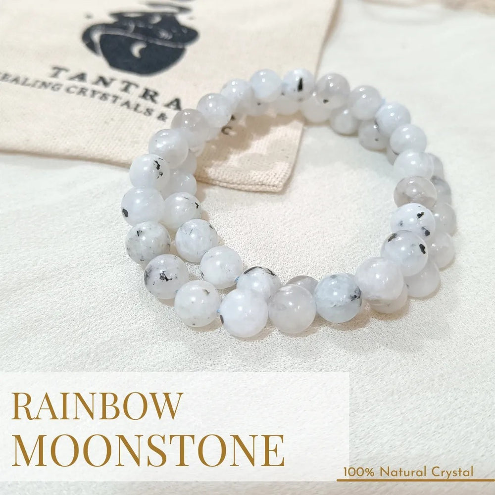 Rainbow Moonstone Bracelet