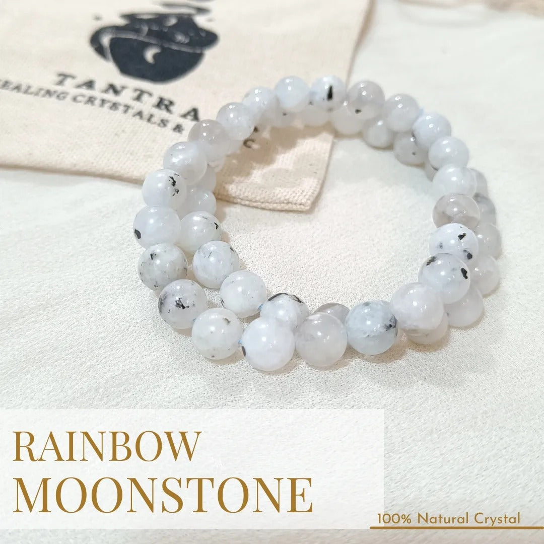Rainbow Moonstone Bracelet