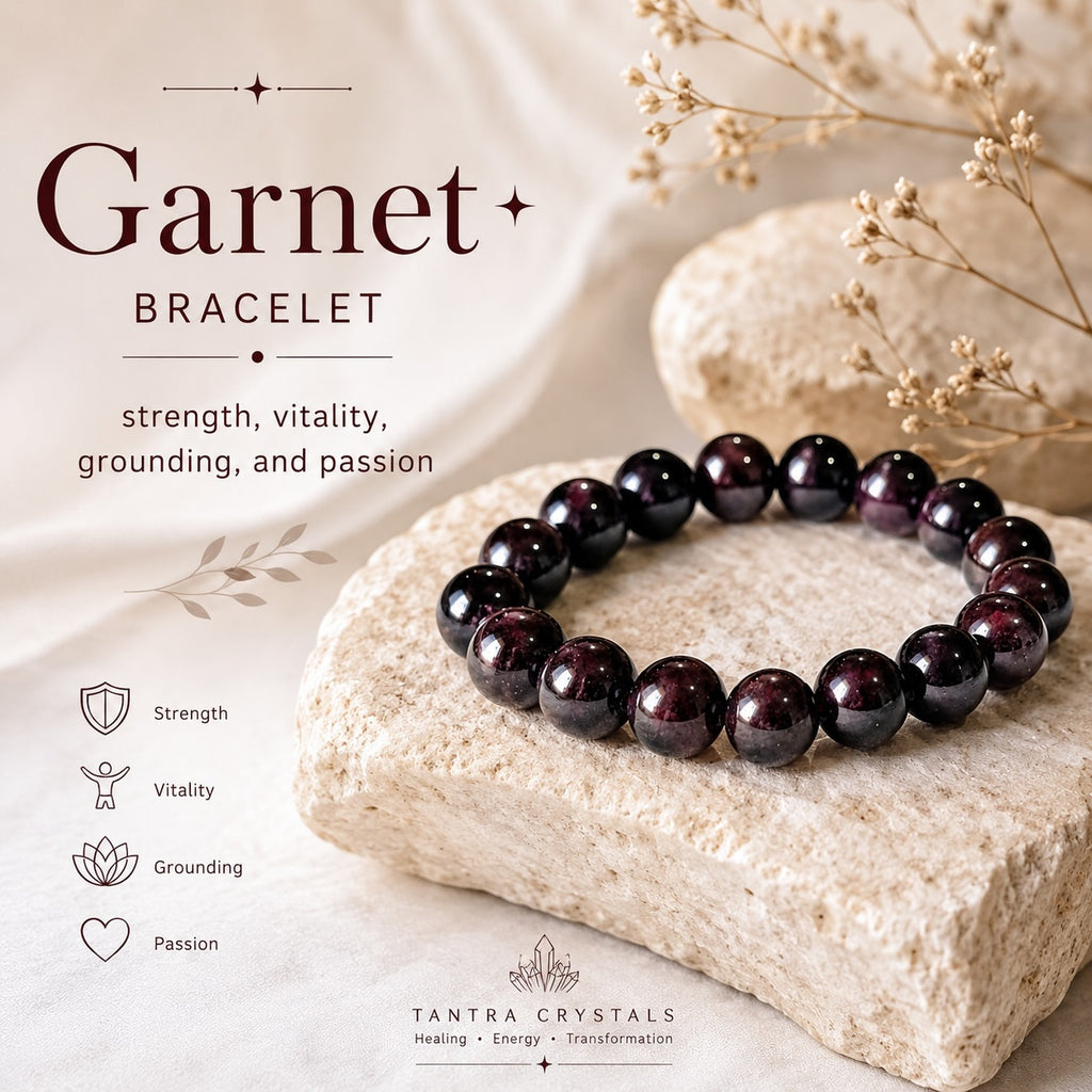 Red Garnet Bracelet