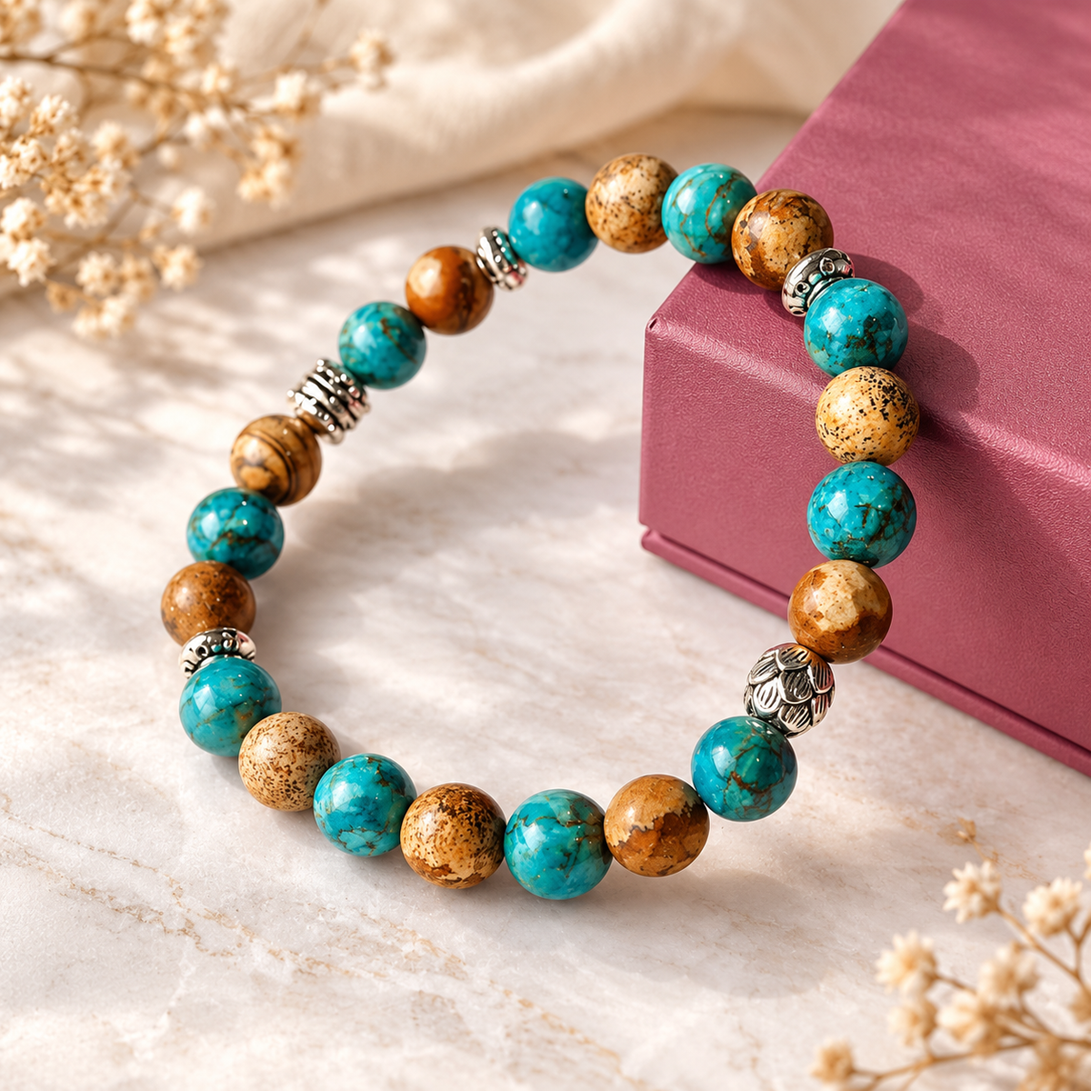 Fame & Beauty bracelet | power of African Turquoise