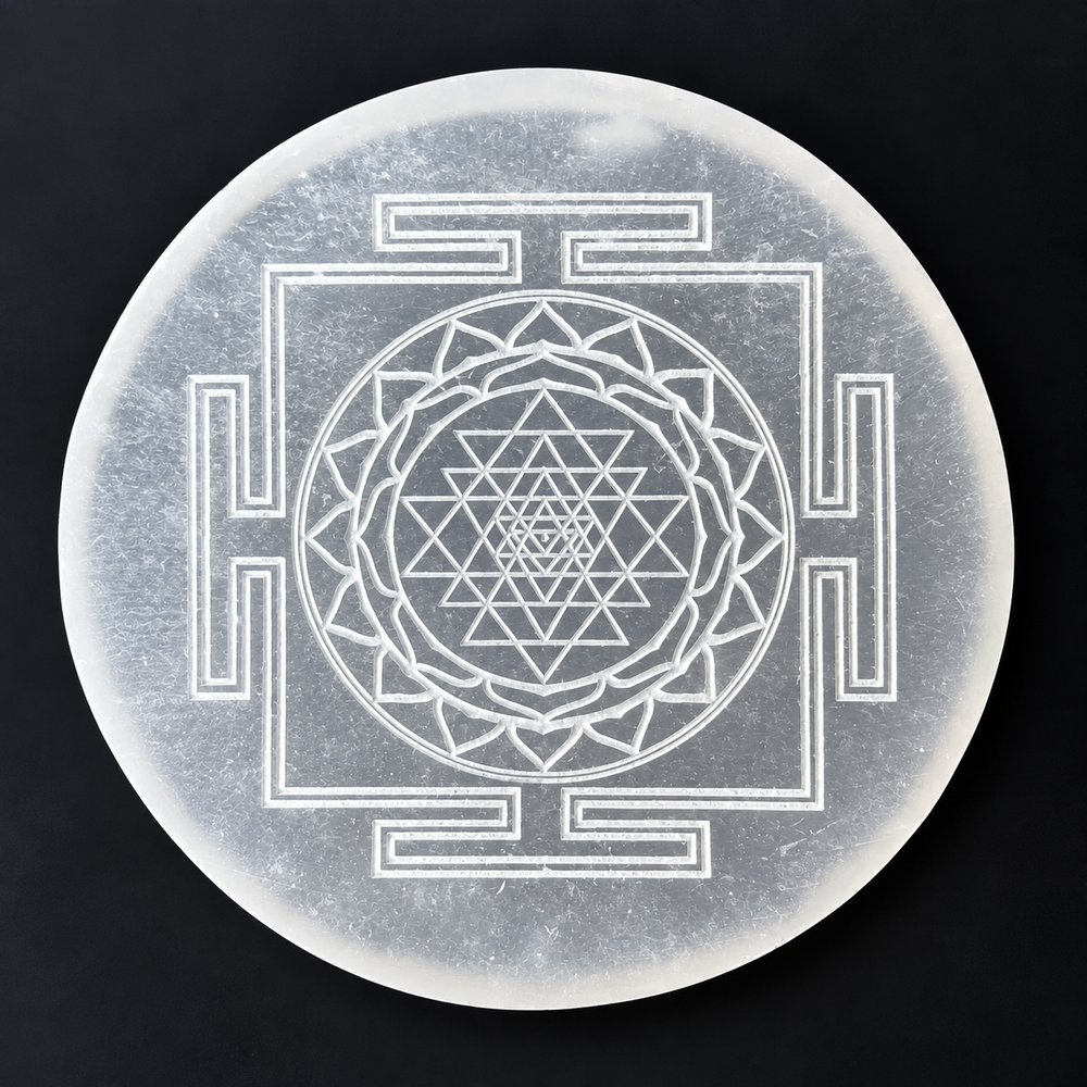 Selenite Charging Plate