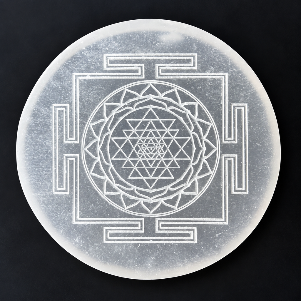 Selenite Charging Plate