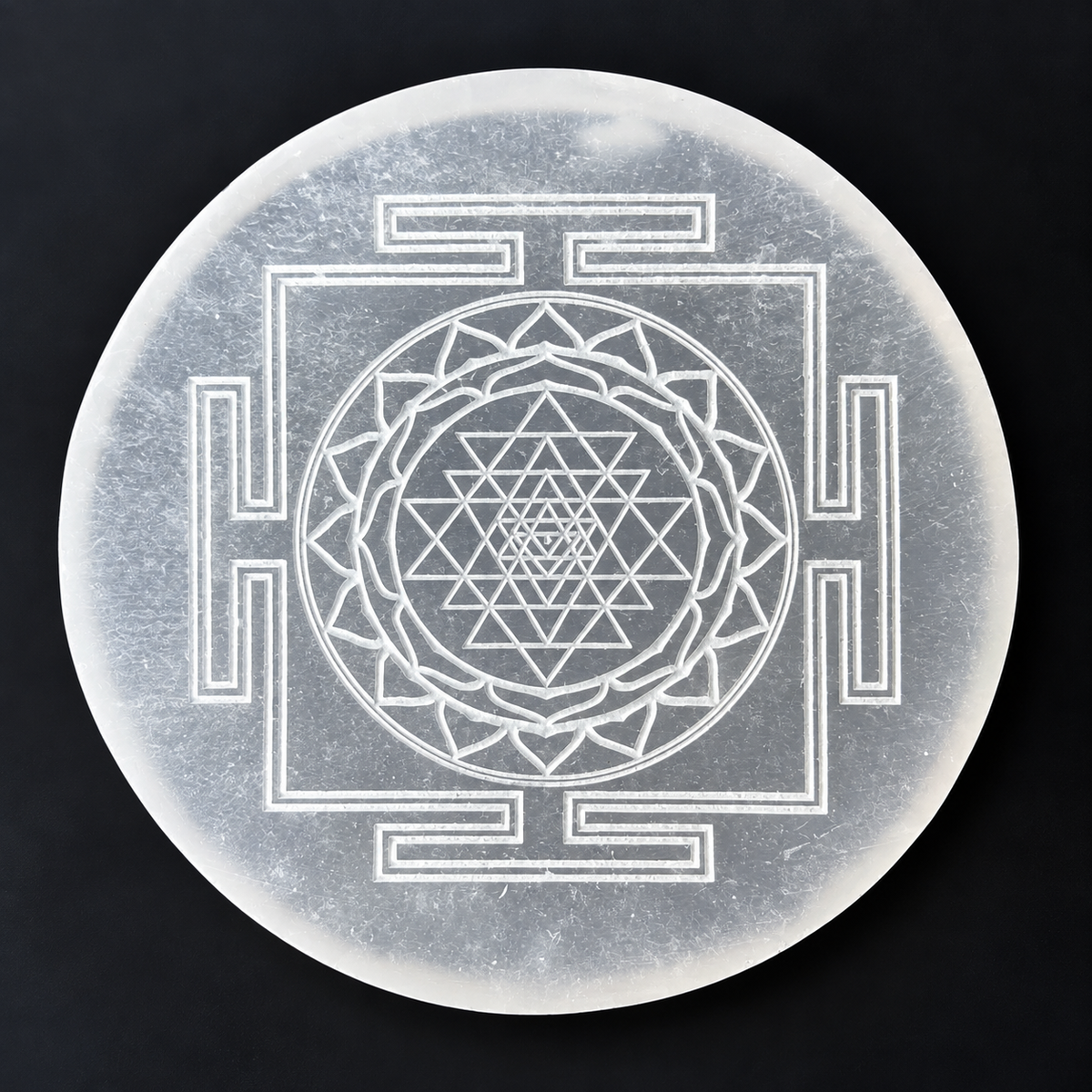 Selenite Charging Plate