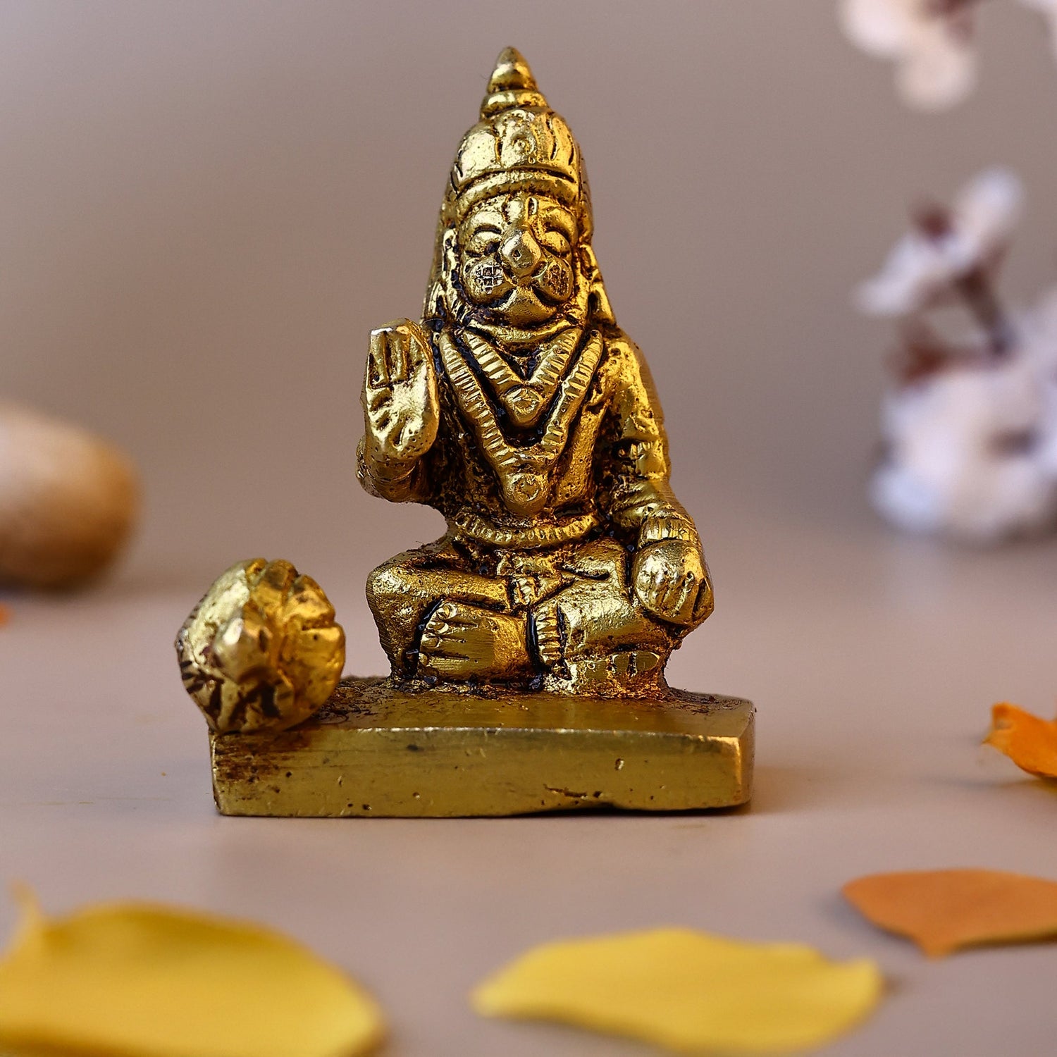 Pure Brass Hanuman Ji Idol