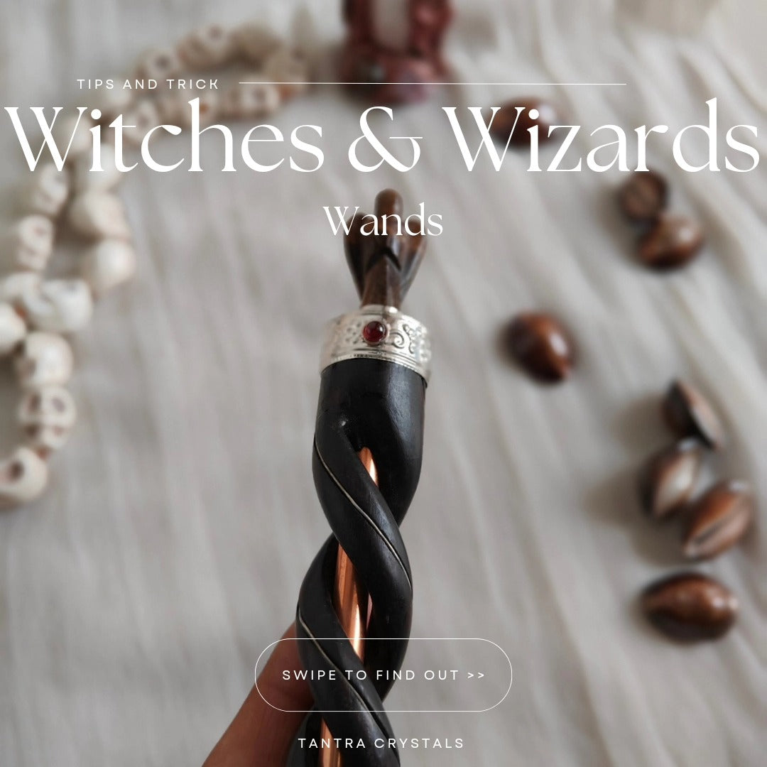 Wiccan Ritual Wand – Symbol of Magic, Protection & Intention