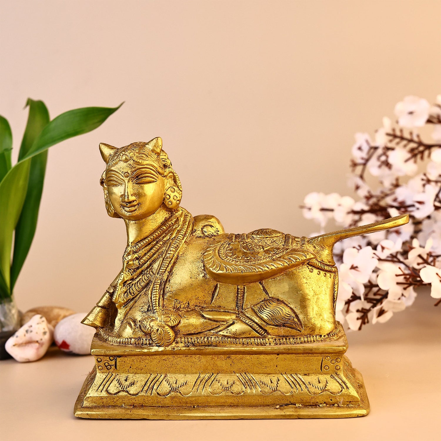 Brass Kamdhenu Cow