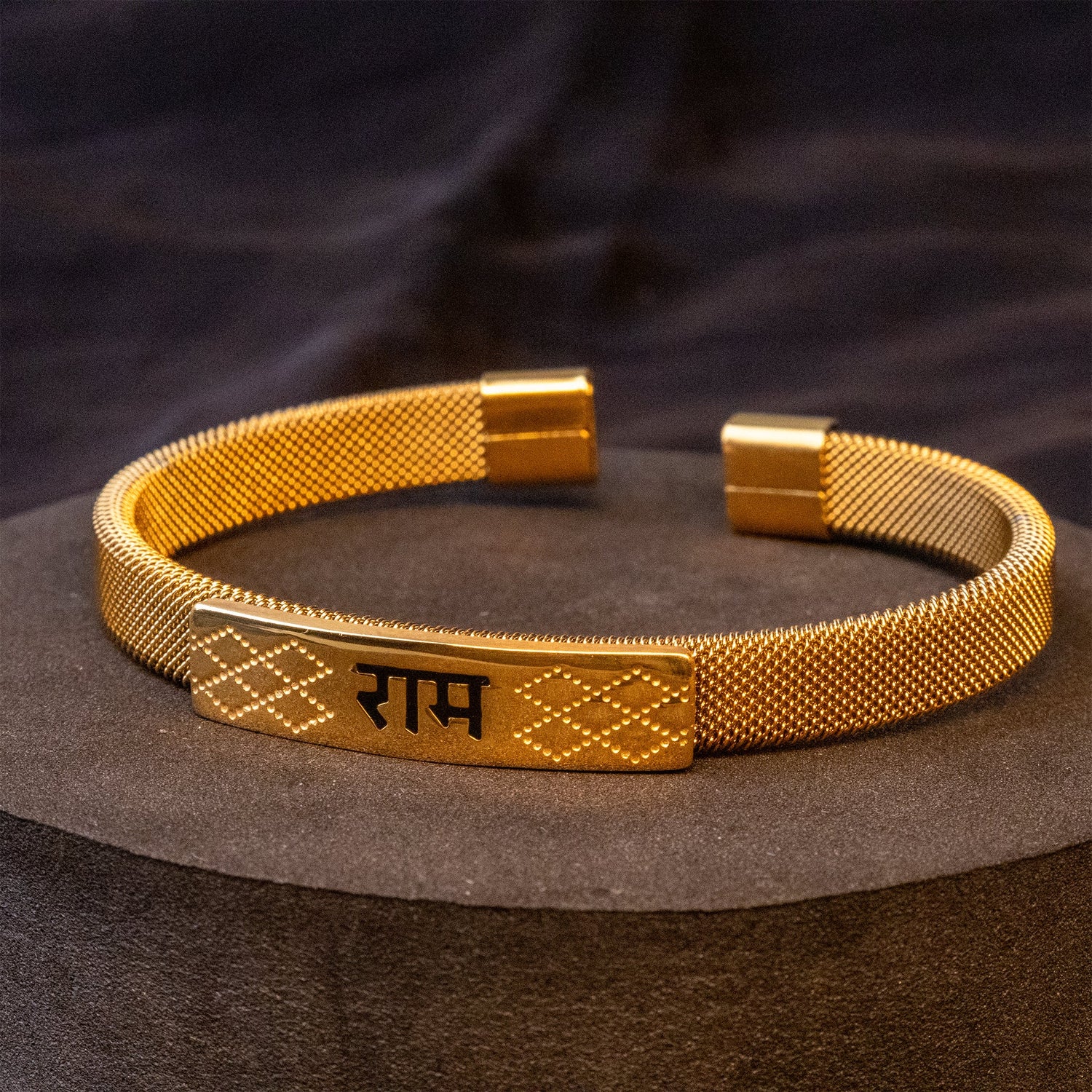 Ram Shakti Kada – IGP Gold Plated Spiritual Kada for Strength