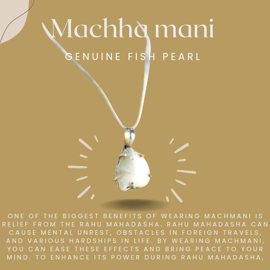 Machmani Stone For Fish Pearl