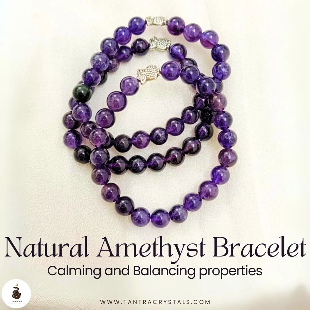 Natural Amethyst Bracelet
