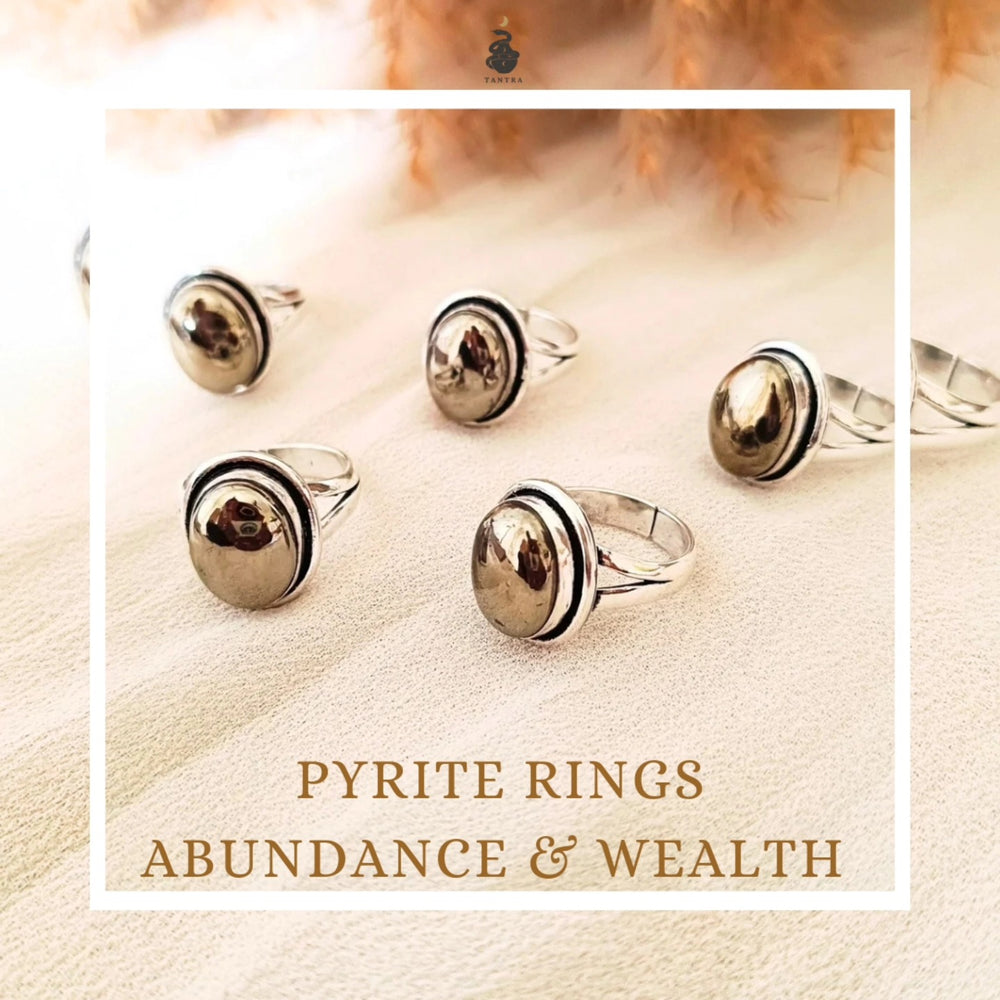 Pyrite Rings Abundance & Wealth