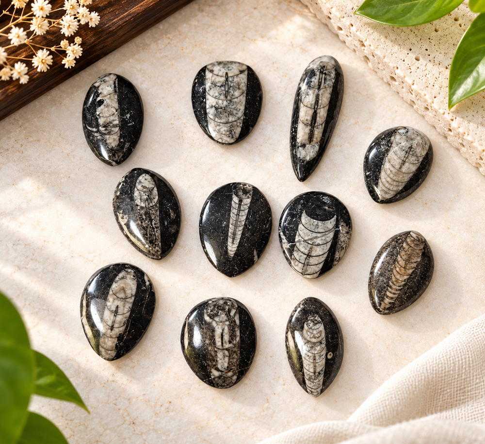 Kuber Stone (Orthoceras Fossil)