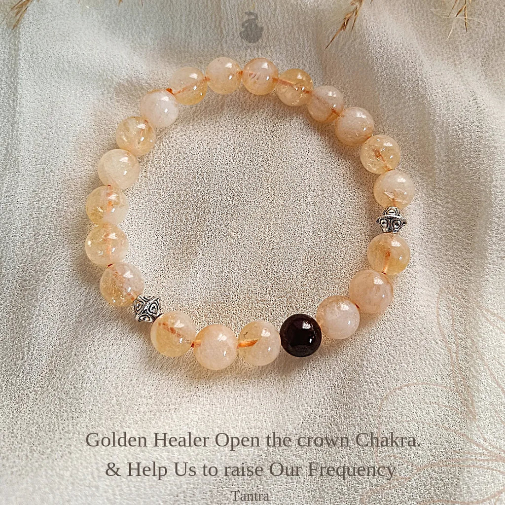 Golden Healer Crystal Bracelet