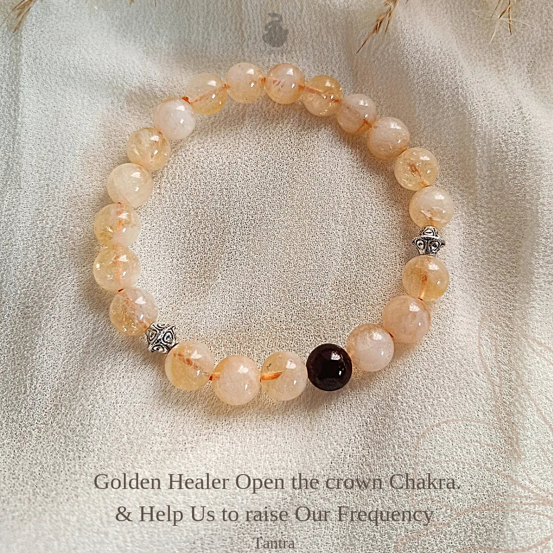 Golden Healer Crystal Bracelet