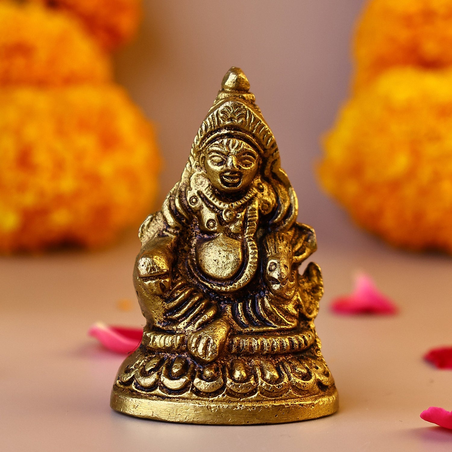 Brass Shree Kuber Maharaj Statue