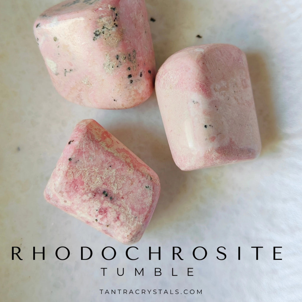 Rhodochrosite Tumble Stone