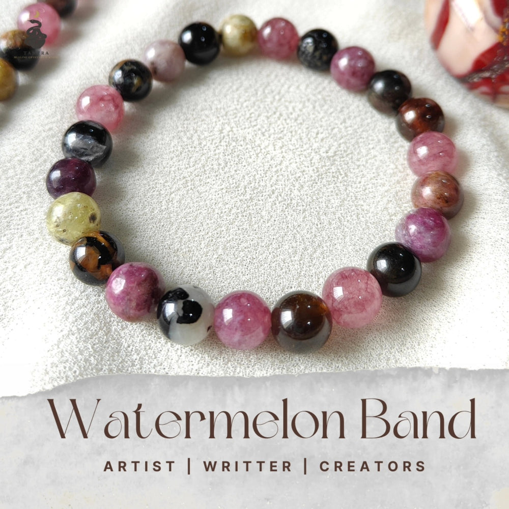 Watermelon Quartz Bracelet