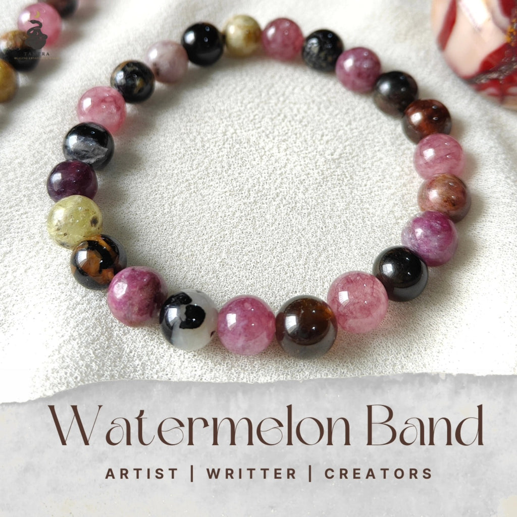 Watermelon Quartz Bracelet