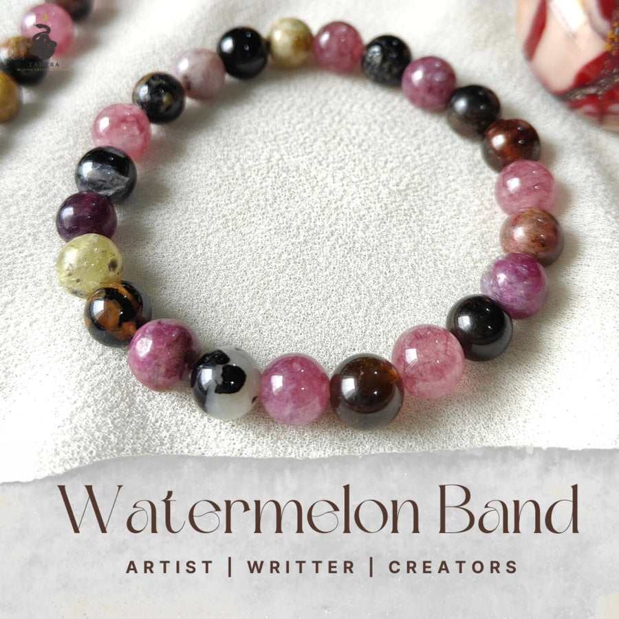 Watermelon Quartz Bracelet