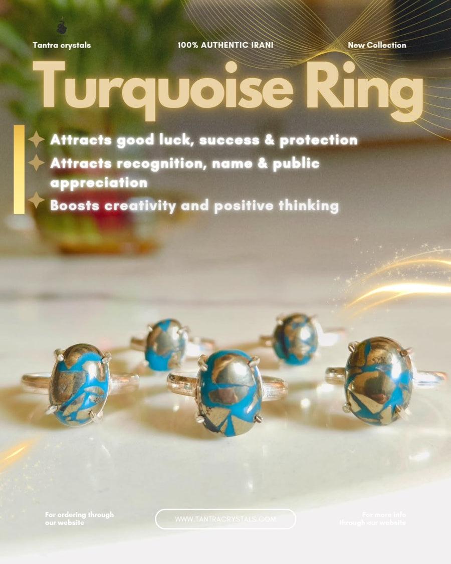 Irani Turquoise Ring