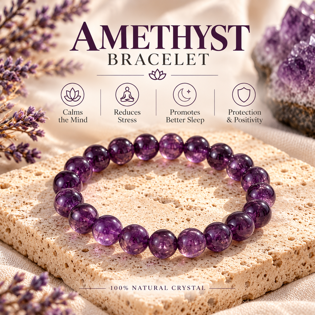 Brazilian Amethyst Bracelets