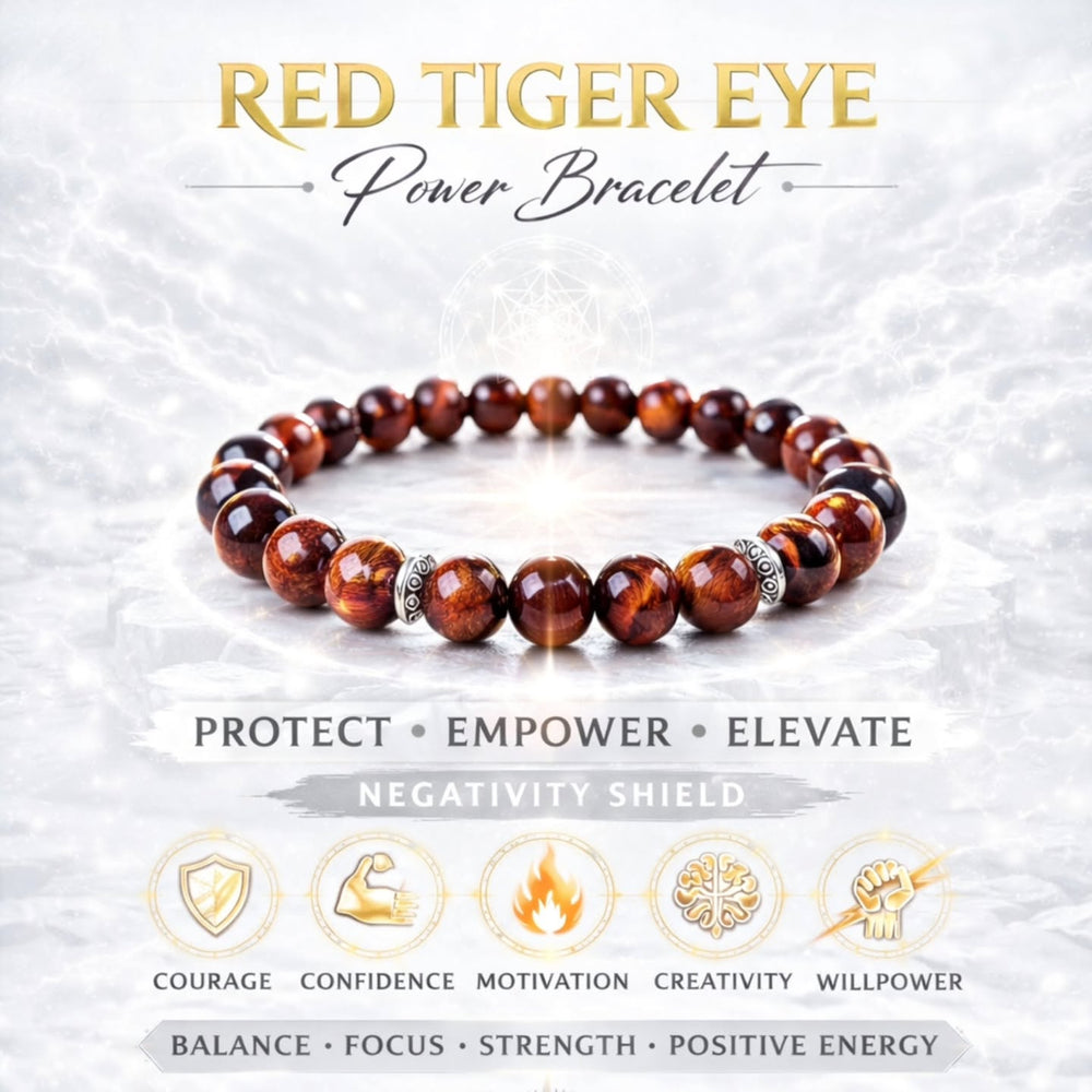 Red Tiger Power Bracelet