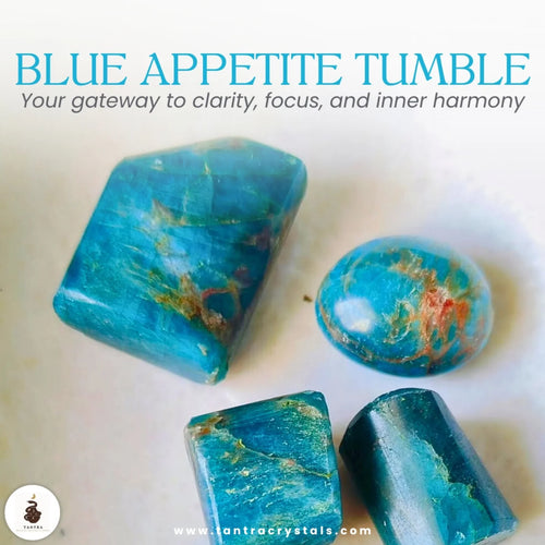 Blue Apatite Tumble