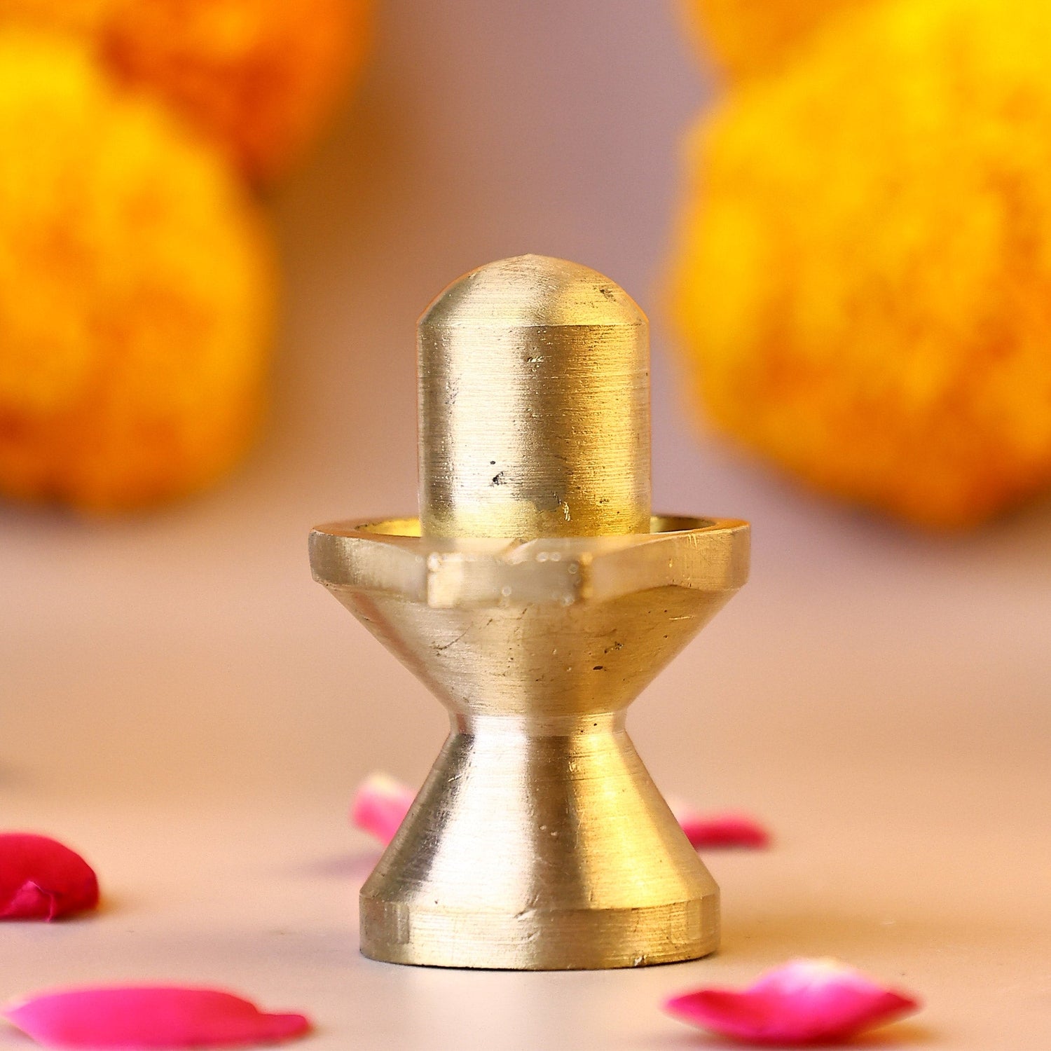 Pure Brass Shivling