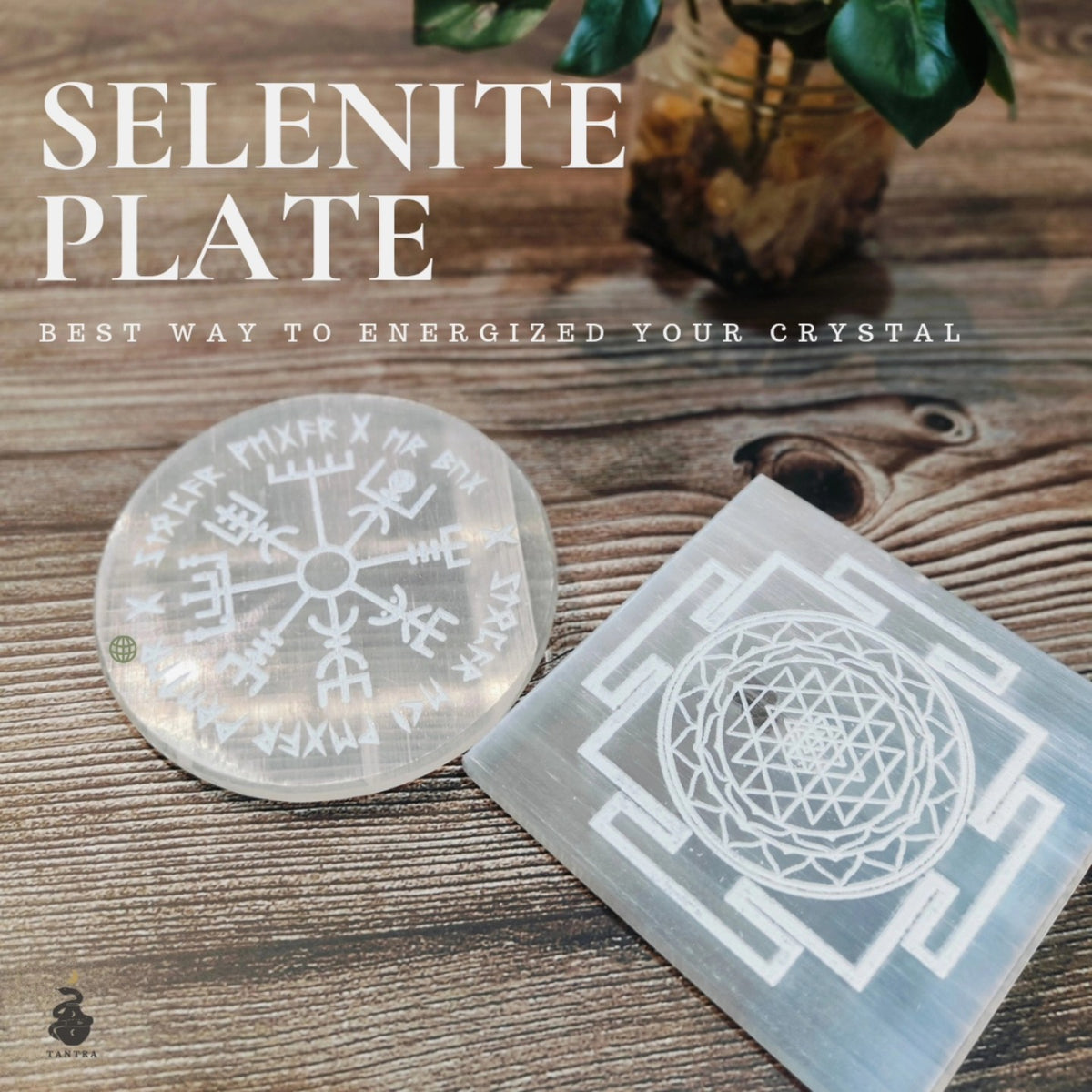 Selenite Plate