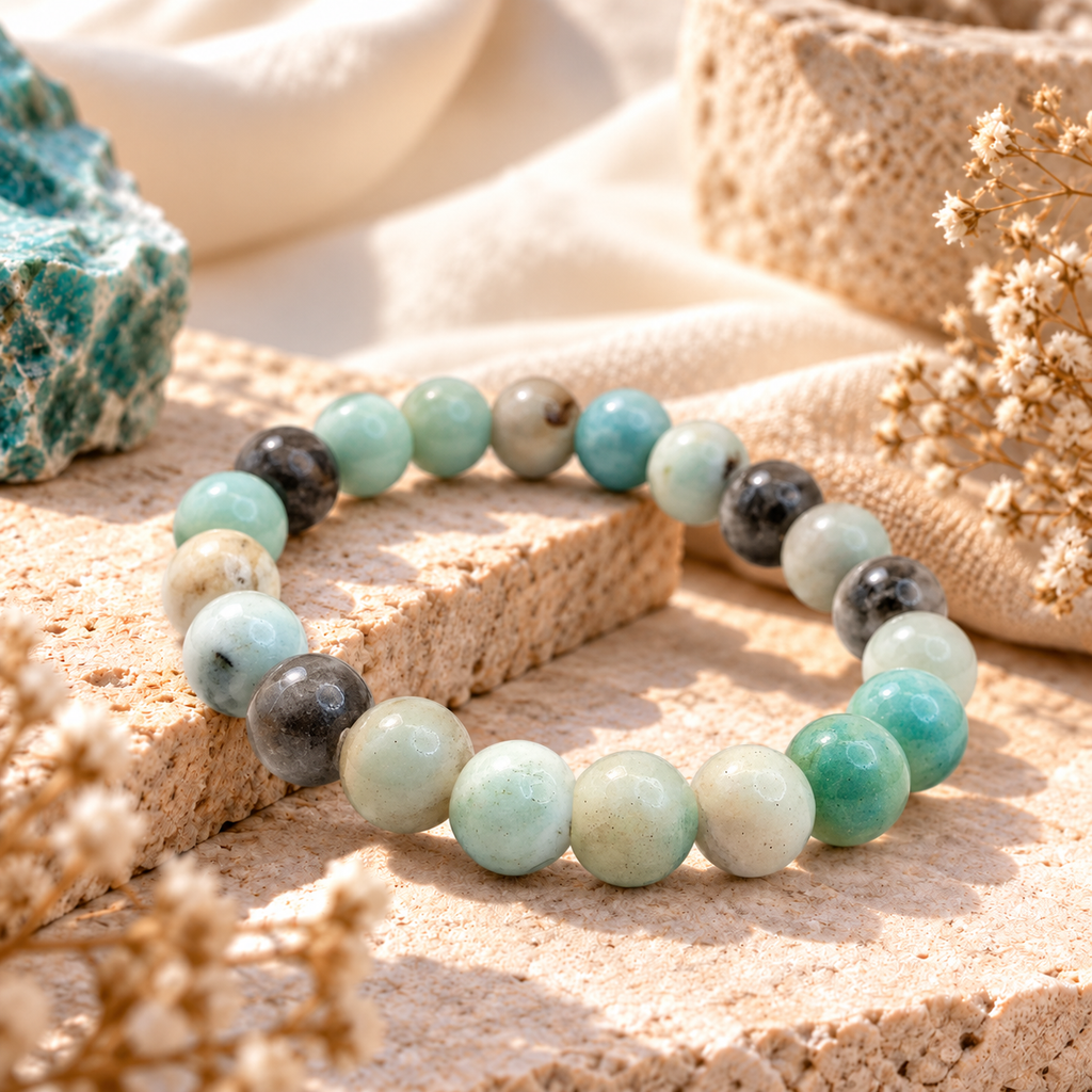 Amazonite Bracelet Success, Abundance, Good Fortune & Self-Love