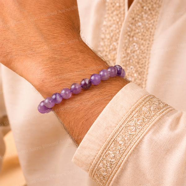 Amethyst Bracelet: Emotional Healing & Stress Relief