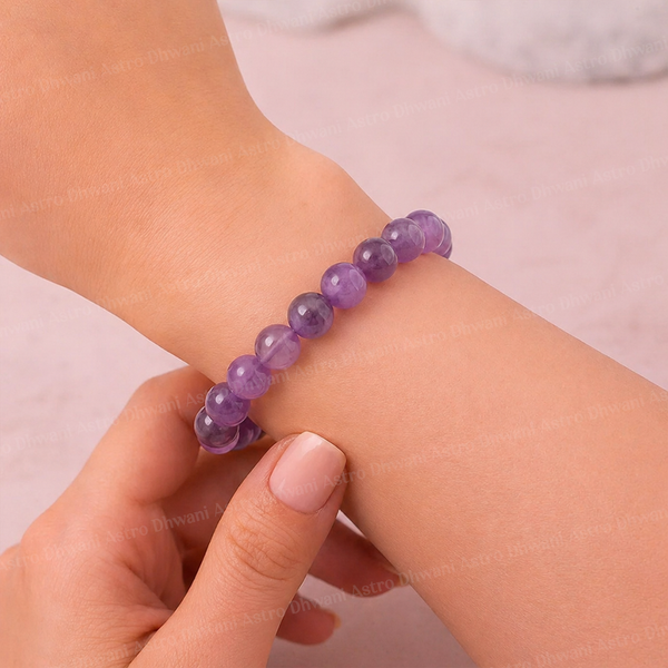 Amethyst Bracelet: Emotional Healing & Stress Relief