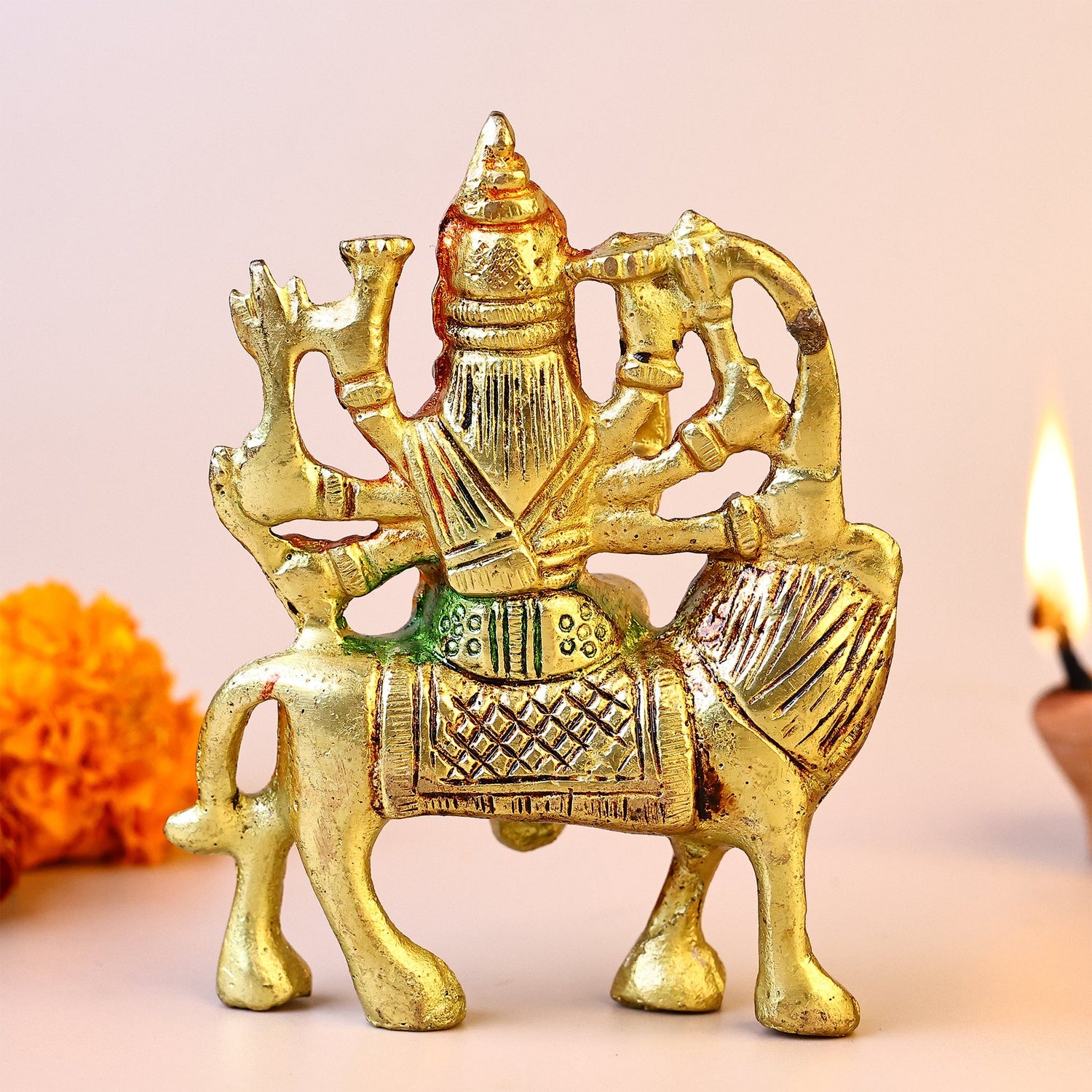 Brass Durga Maa Idol