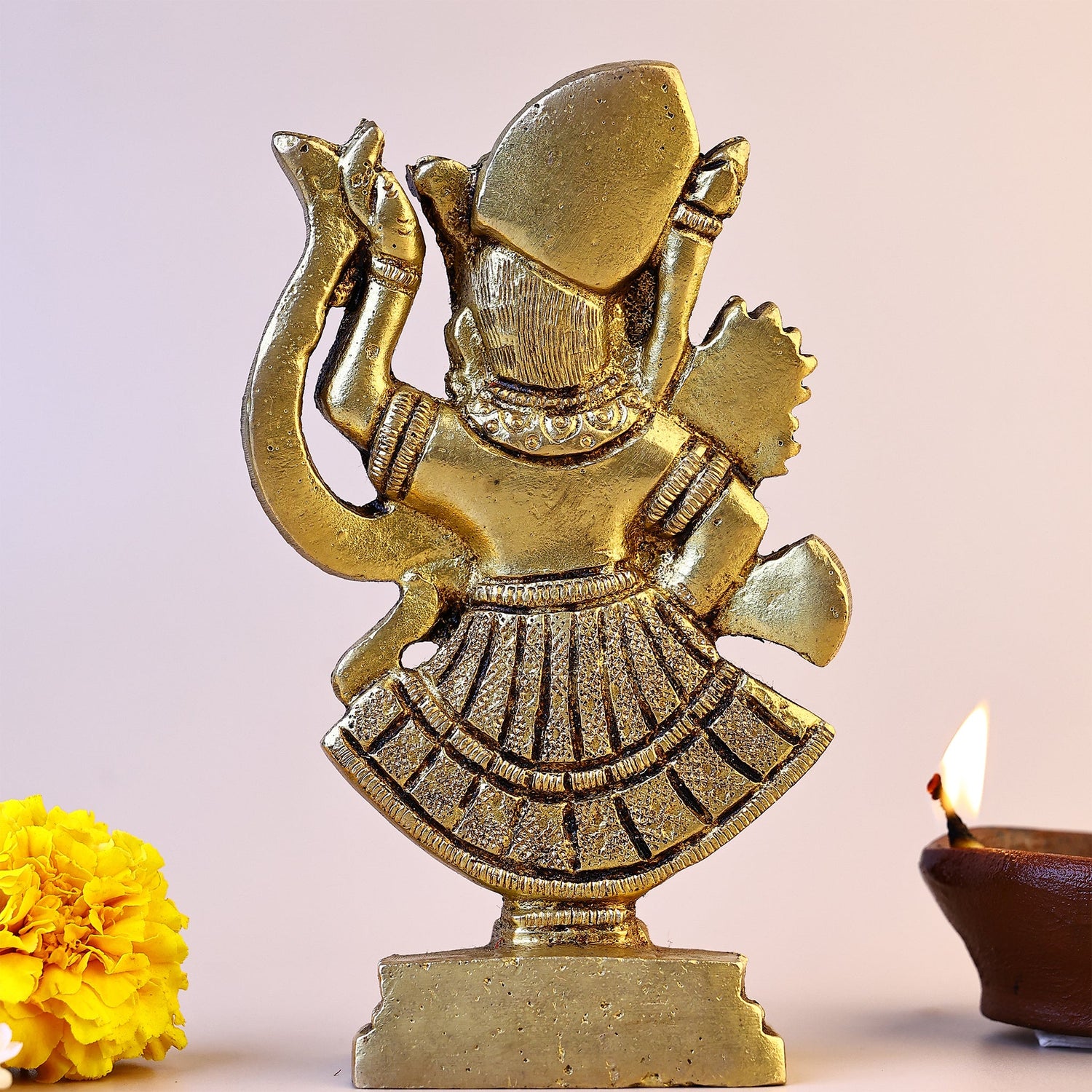 Brass Shrinath Ji Sculpture