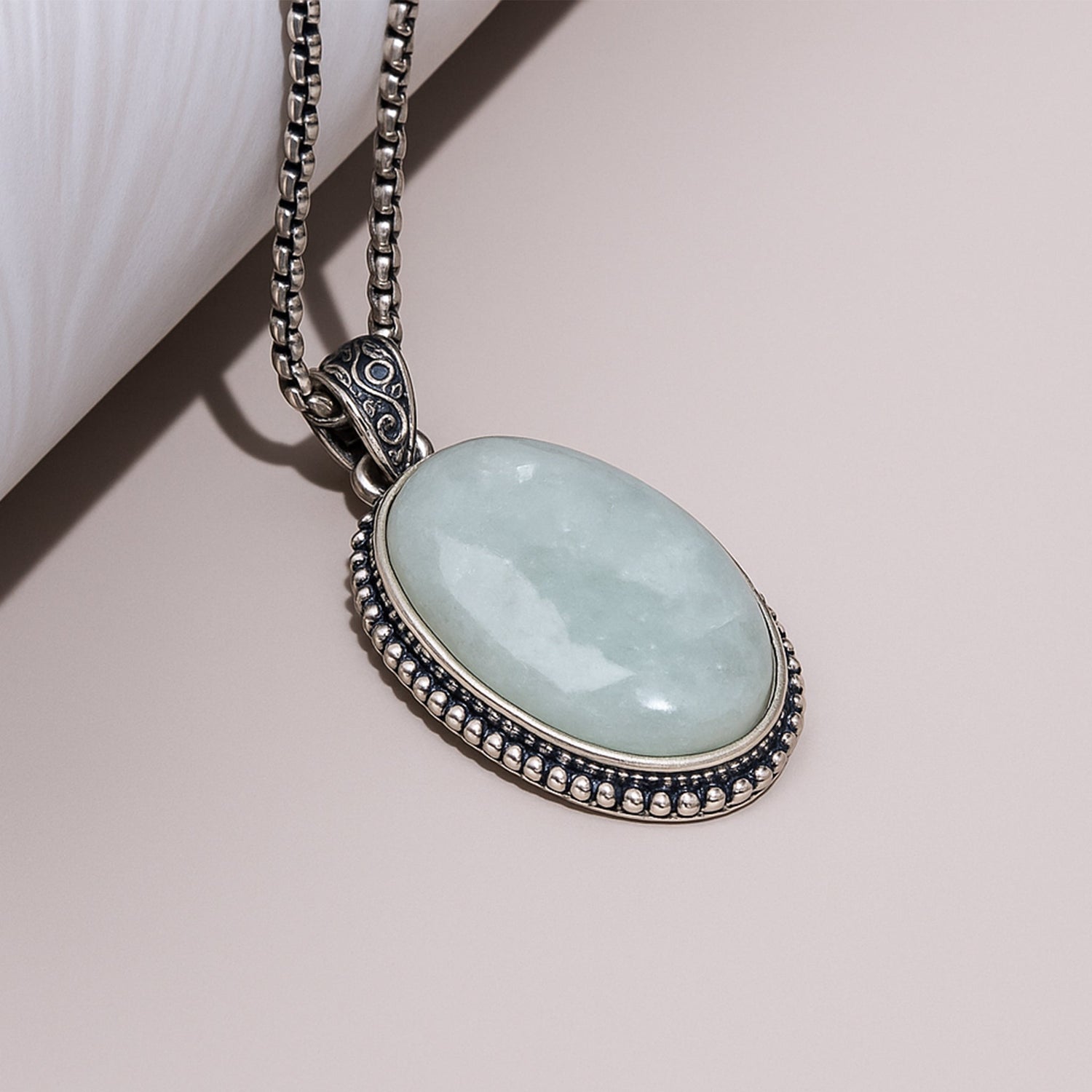 Green Aventurine Stone Pendant: Promotes Wealth Attraction & Money Growth
