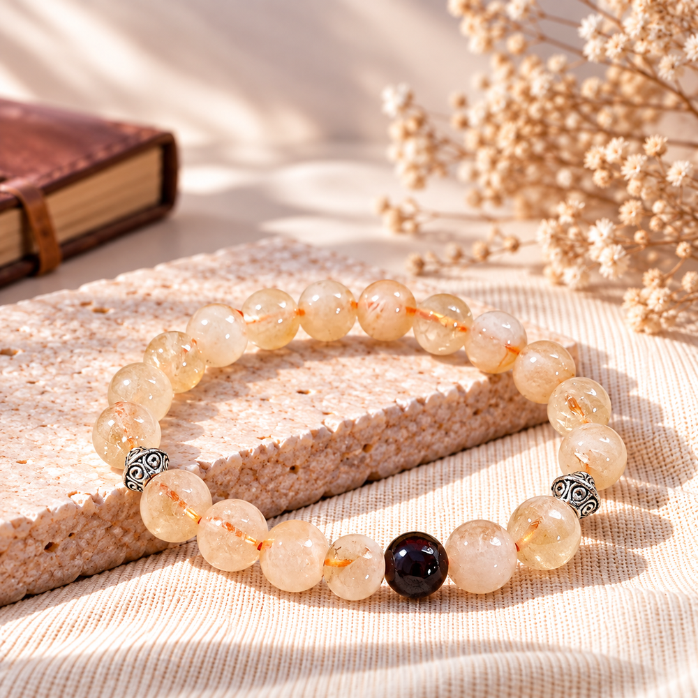 Golden Healer Crystal Bracelet