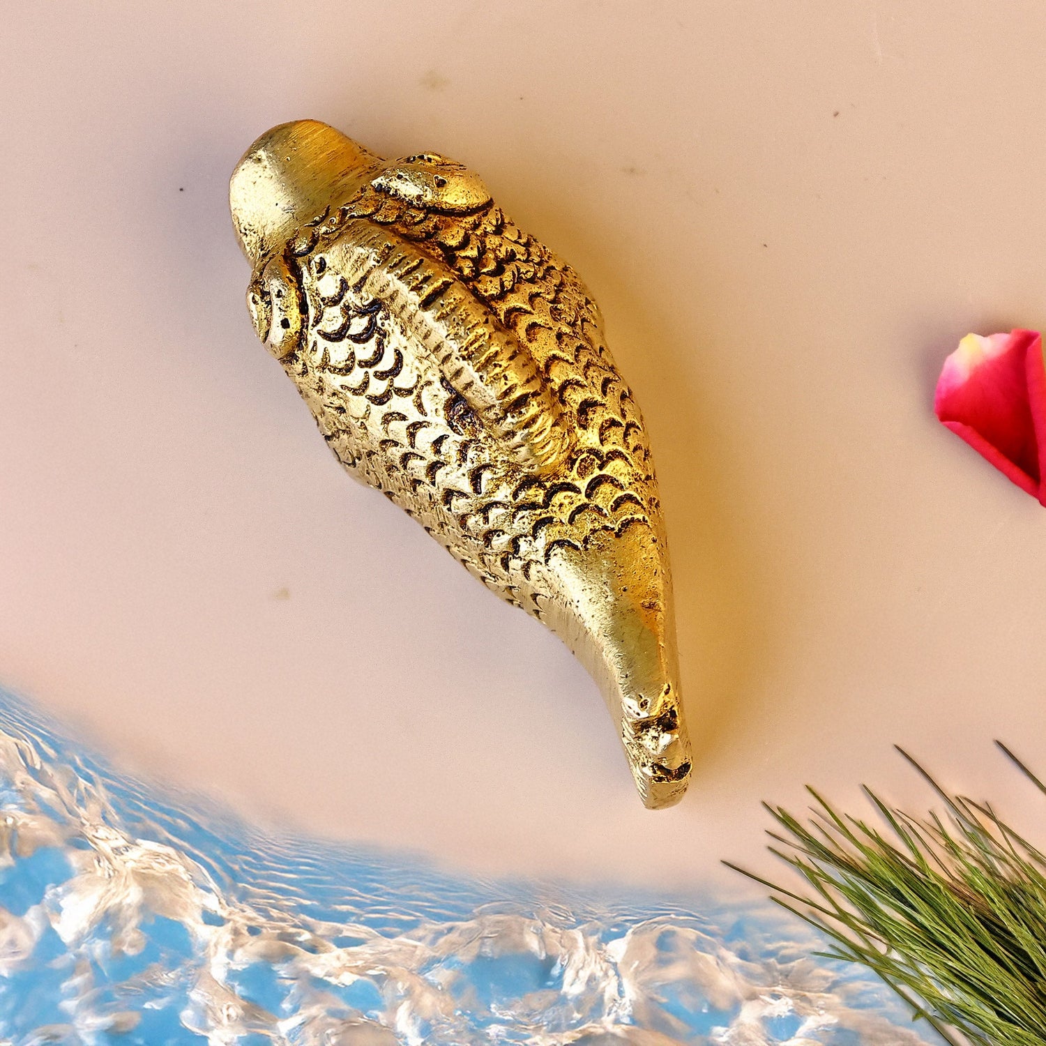Brass Fish Sculpture