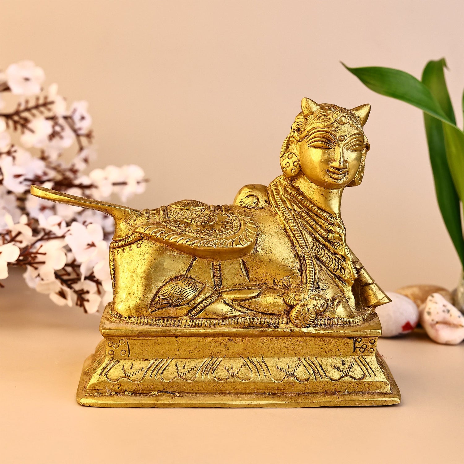 Brass Kamdhenu Cow