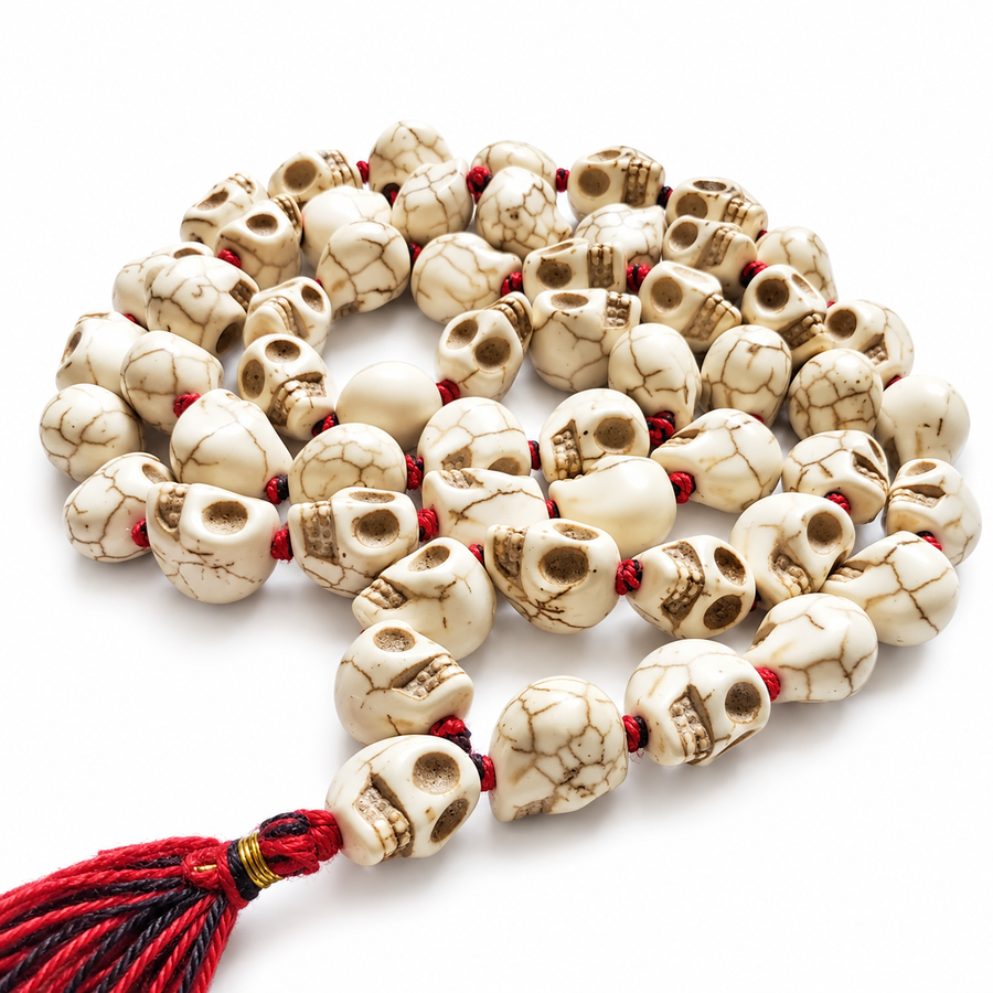 Skull Mala ( Mund Mala) – Symbol of Power & Protection
