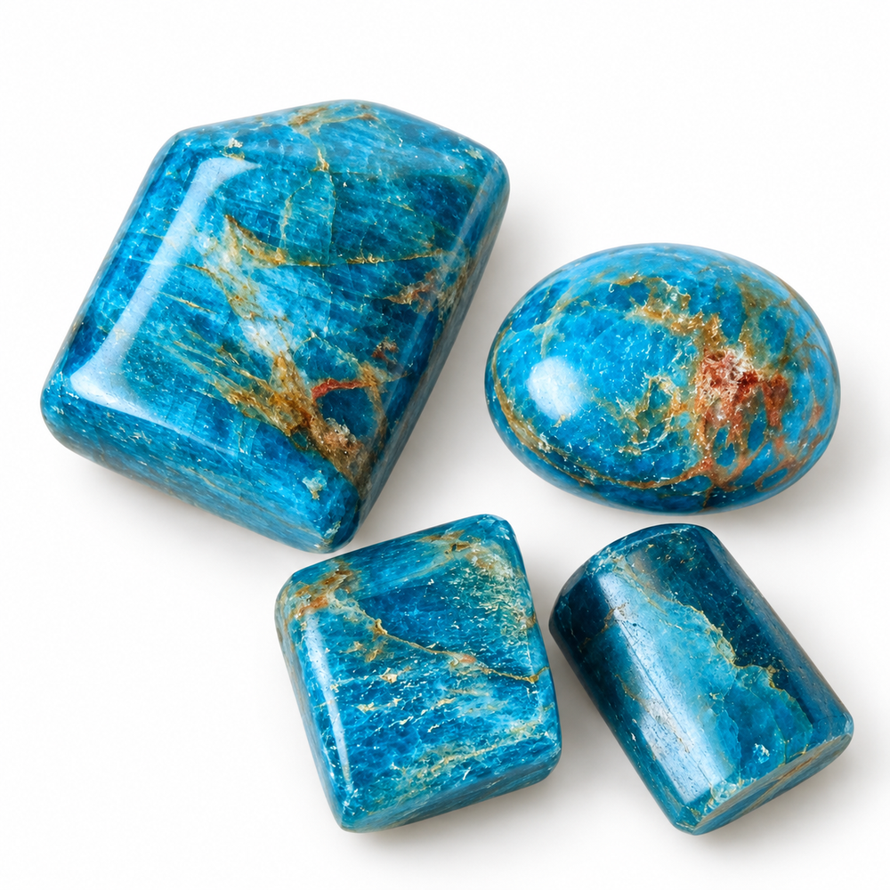Blue Apatite Tumble