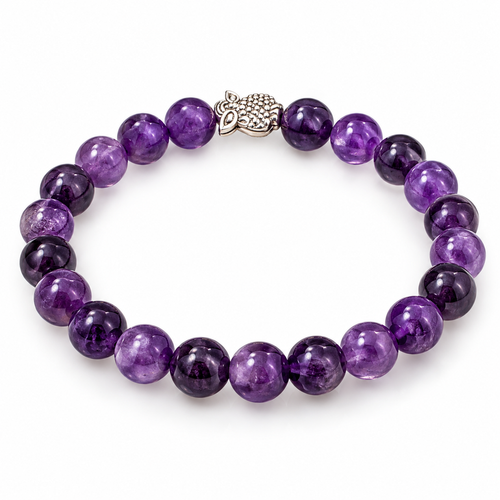 Natural Amethyst Bracelet