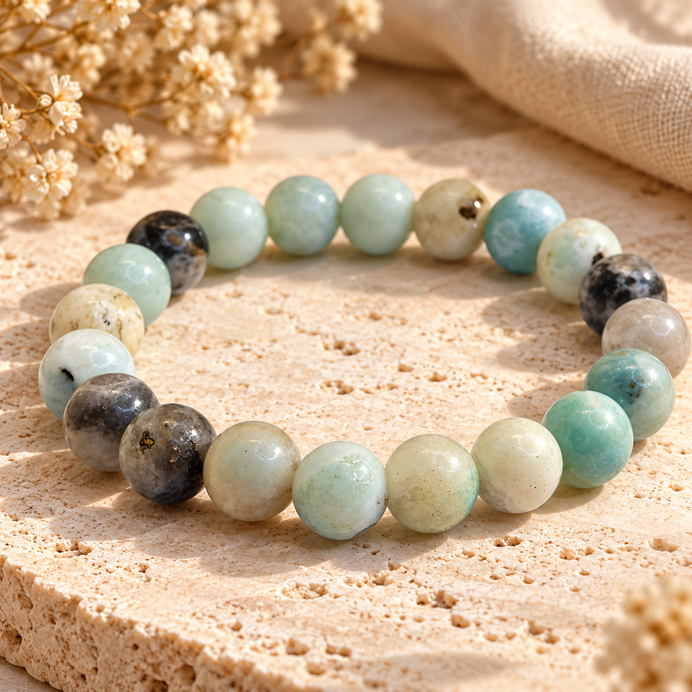 Amazonite Bracelet Success, Abundance, Good Fortune & Self-Love