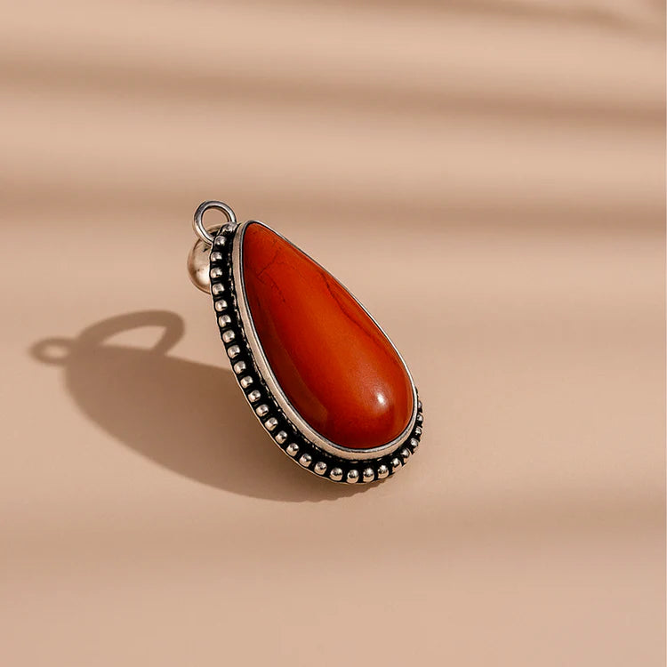 Jasper Oval Stone Pendant