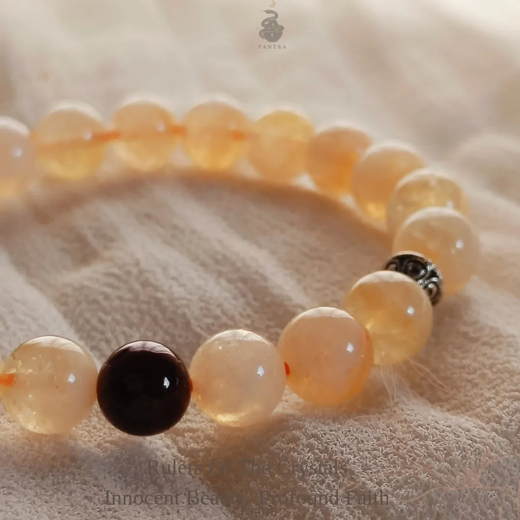 Golden Healer Crystal Bracelet
