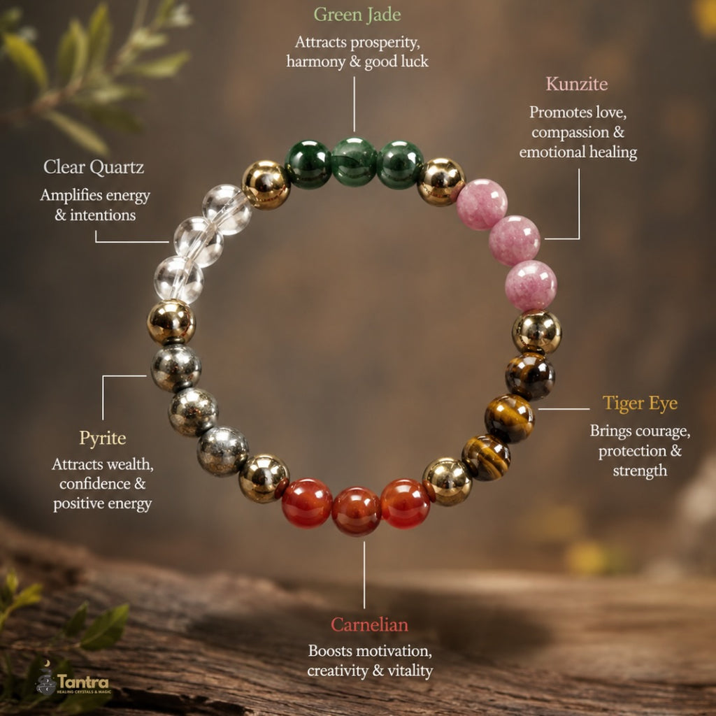 Dhanvriddhi Bracelet – Attract Abundance & Financial Growth