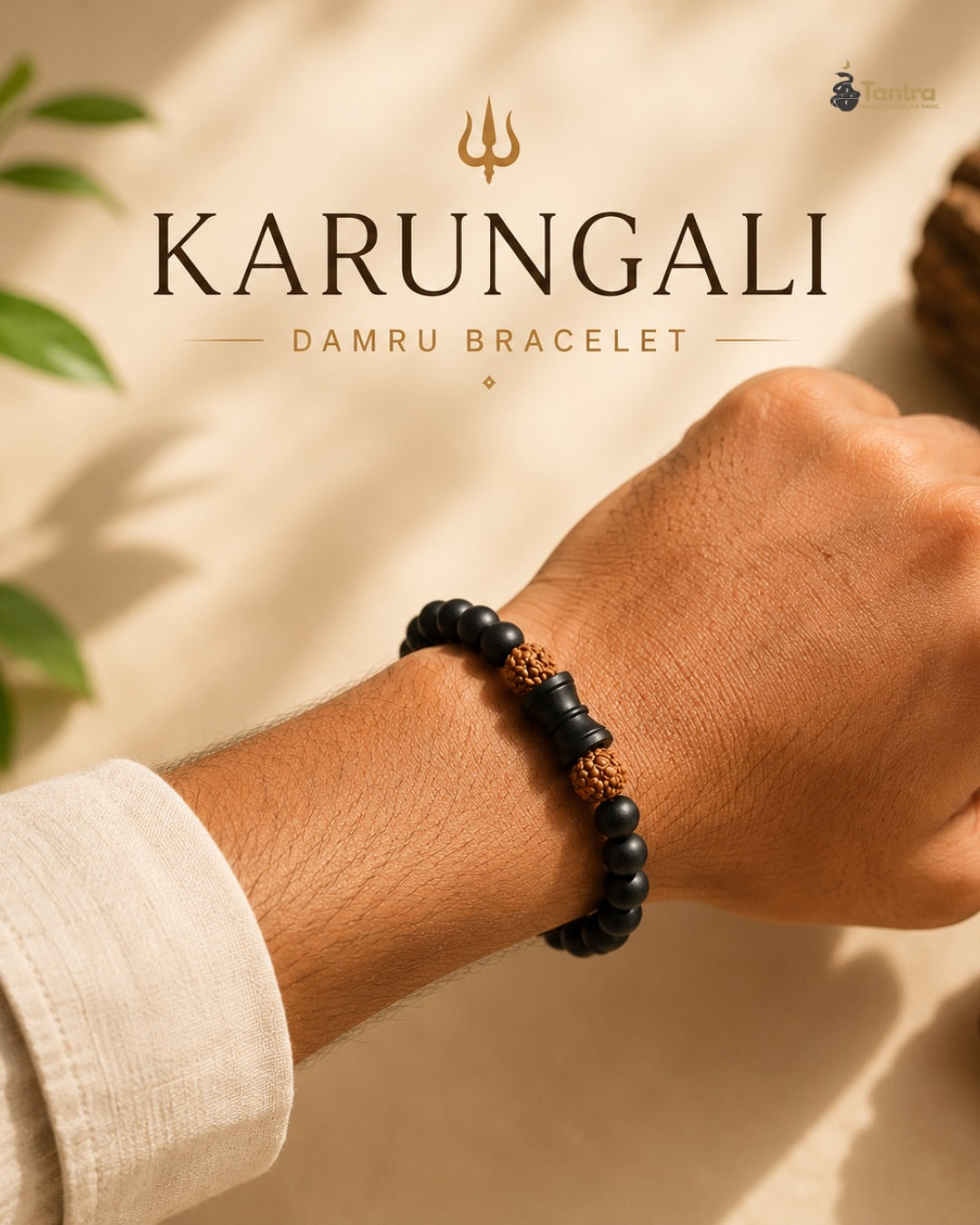 Karungali Bracelet by Tantra Crystals | Original Ebony Wood Protection Bracelet