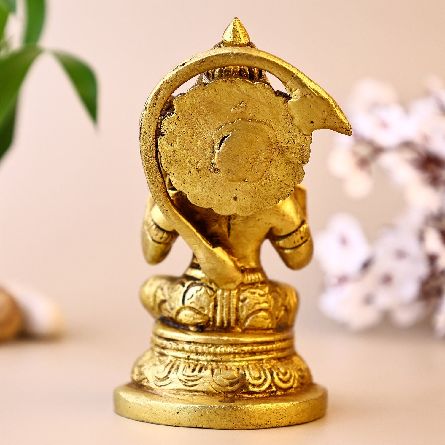 Brass Hanuman Ji Idol Sitting