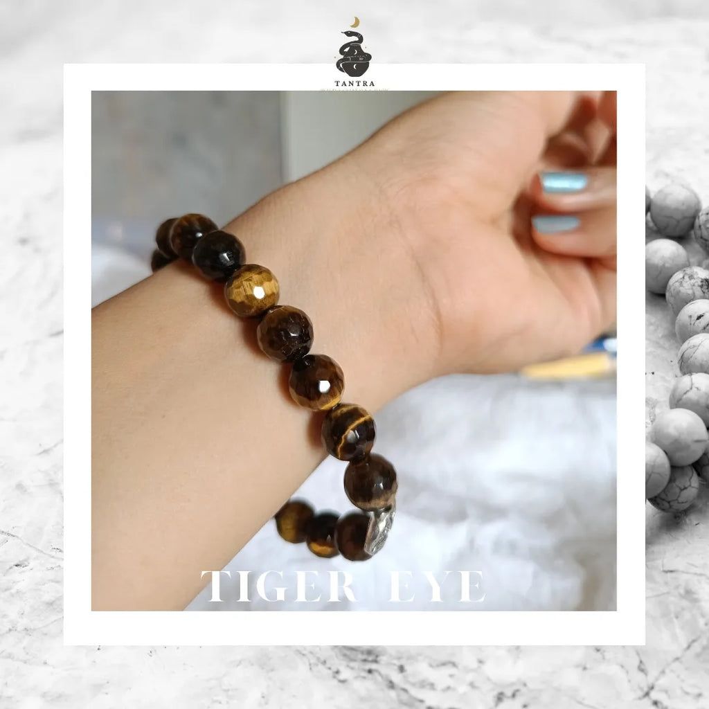 Tiger Eye Faceted Cut Bracelet