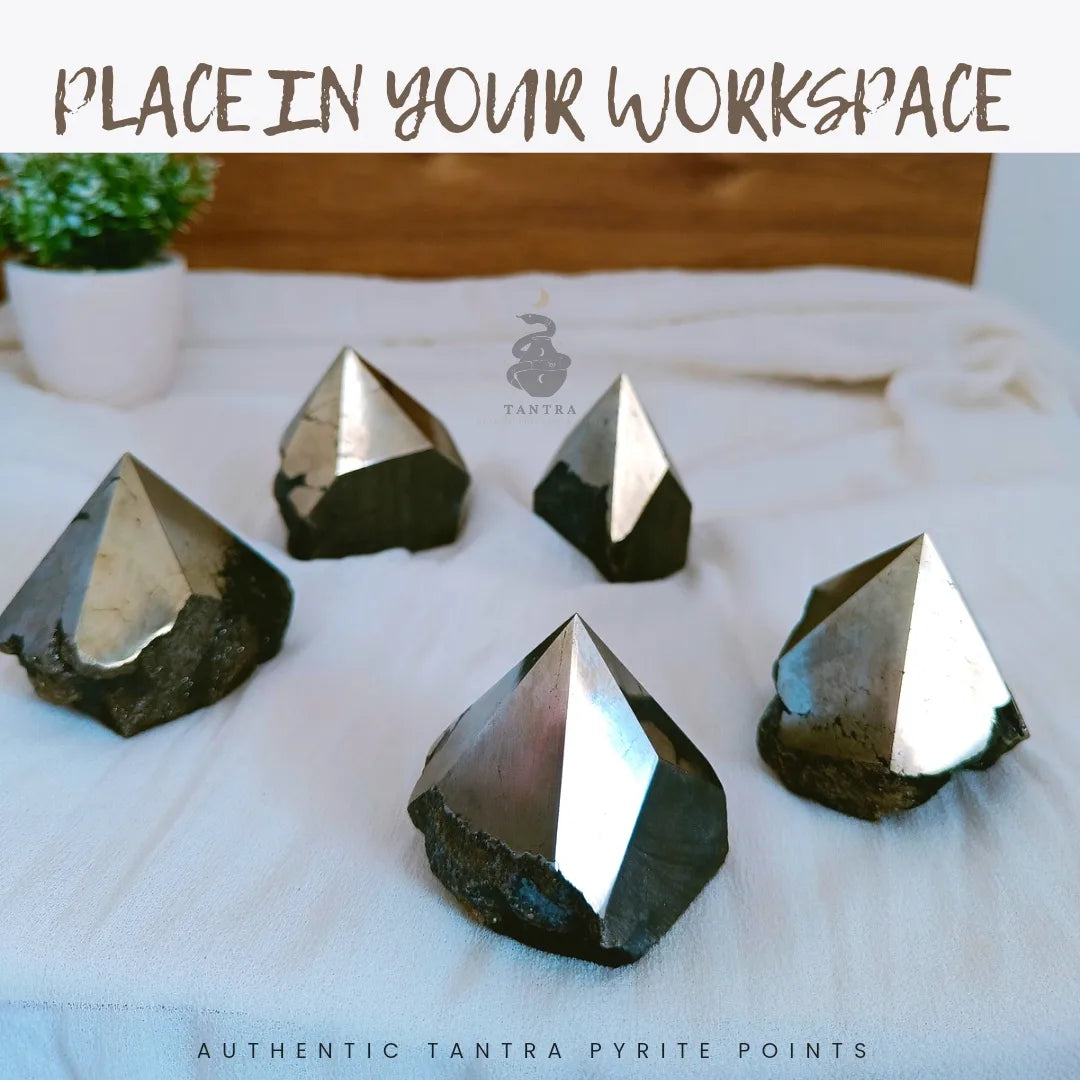 Pyrite Point – Prosperity, Luck & Abundance
