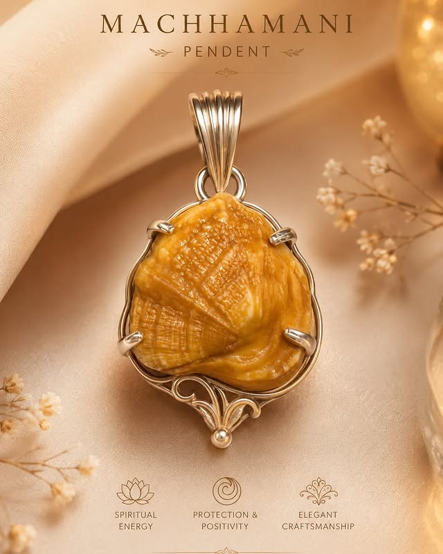Rare Machhamani Pendant